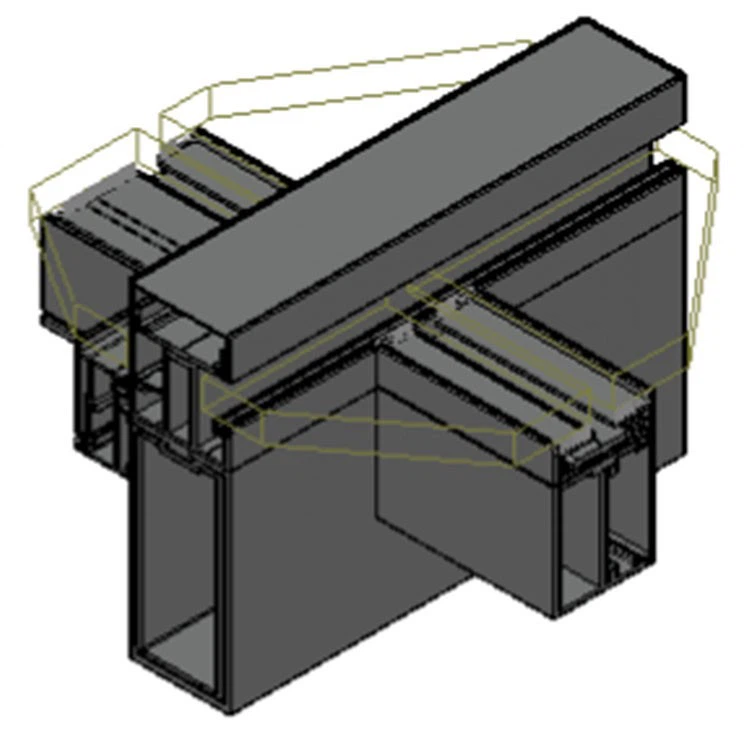 Aluminium Louver Curtain Wall 2